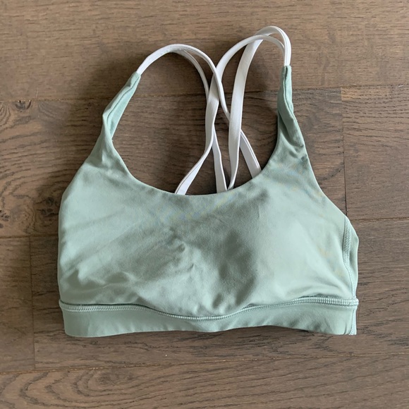 Lululemon Energy Bra MINT GREEN - Picture 3 of 4
